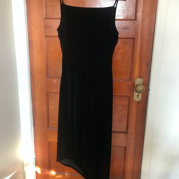 Mexx Black Velvet Clingy Dress - Picture 4 of 13